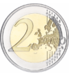 // 2 euró  Franciaország  2016 // - A foci EB hivatalos eurós emlékpénze