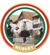 // 1 euró, Európai Unió, 2002-2019 // - A húsvéti hagyományok közül a leglátványosabb a locsolkodás. Húsvét hétfőt vízbevető, vízbehányó hétfőnek is nevezték ezért. A locsolás eredetileg ősi termékenységkultusz, de utal a keresztelés rítusára is. Eredhet 