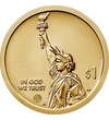 // 1 dollár  USA  2019 // - Az Amerikai újítók érmesorozat olyan találmányokat és tudósokat mutat be  melyek nagy hatással vannak az emberiségre. Pennsylvania érméje a gyermekbénulás elleni védőoltás előtt tiszteleg. Ez a súlyos betegség a védőoltás hatás
