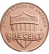 Lincoln, a rabszolgaság eltörlője, 1 cent, USA, 2017