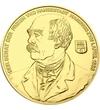 Otto von Bismarck arany emlékérem, Német Birodalom, 1895, utánveret