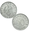 GYŰJTEMÉNY - A Harmadik Birodalom hagyatéka, 2x1, 2, 2x5, 2x10, 2x50 pfennig, 1, 2, 5 márka, Harmadik Birodalom, 1933-1945