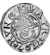 dénár  Rudolf  1576-1608 ezüst  Magyar Királyság