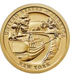 1 dollár, Eire-csatorna korabeli képe, CuNi, 8,1 g, USA, 2021