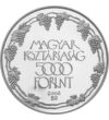  5000 Ft Tokaj ezüst tv 2008 Magyar Köztársaság
