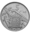  5 peseta Franco 1957-1975 Spanyolország