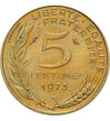 5 cent 1966-2001 Franciaország