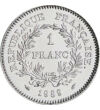 1 frank Rendi gyűlés Ni 6 g Franciaország 1989