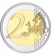 2 euro Europa terkep  CuNi 852 g Europai Unio 2002-2021