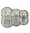 1/2 1 3 6 penny 1 2 shilling 1/2 korona  0 0 Nagy-Britannia 1953-1970