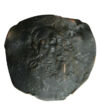 tálkapénz III. Alexiosz császár Szent Konstantin Bronze 45 g Bizánci Birodalom 1195-1203