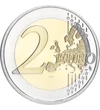 2 euró Európa térkép  CuNi 85 g Szlovákia 2022