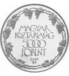  5000 Ft Tokaj ezüst tv 2008 Magyar Köztársaság