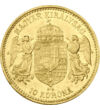  10 korona arany Ferenc J. 1892-1915 Osztrák-Magyar Monarchia