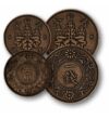 1/2 1 5 10 50 sen  0 0 Japán 1916-1926