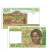 500 1000 frank  0 0 Madagaszkár 1994