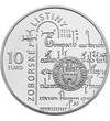  10 euró Zobor ezüst 2011 vf Szlovákia