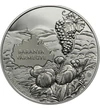 20000 forint Mecseki látkép bazsarózsa szőlő Ag 925 40 g Magyarország 2024