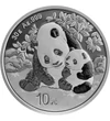 10 jüan Pagoda  Ag 999 30 g Kína 2024
