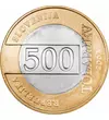 500 tolár Névérték  CuNi 9 g Szlovénia 2002