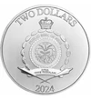 2 dollár Címer   Ag 999 311 g Niue 2024