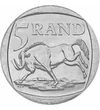  5 rand, Gnú, 2001, Dél-afrikai Köztársaság