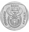 5 rand Gnú 2001 Dél-afrikai Köztársaság