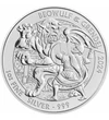 2 font, Beowulf és Grendel küzdelme, , Ag 999, 31,1 g, Nagy-Britannia, 2024