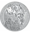 RUAN/ 50frank,Afrika,gorillák,Ag,2023, Ruanda