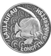 5 dollár, Ostorhal, Ag 999, 31,1 g, Tokelau, 2024