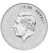 1 dollár III. Károly   Ag 9999 311 g Tuvalu 2024