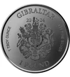 1 font Címer   Ag 999 311 g Gibraltár 2024