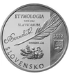  10 euró Anton Bernolák ez pp2012 Szlovákia