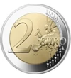 2 euró Európa térkép  CuNi 85 g Franciaország 2025