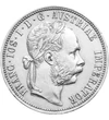  1 florin,Ferenc J.1872-1892 időskori, Osztrák-Magyar Monarchia