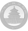 10 jüan Pagoda  Ag 999 30 g Kína 2025