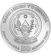 50 frank Címer  Ag 999 311 g Ruanda 2025