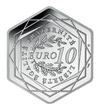 10 euró VAN TANÚSÍTVÁNY Ag 500 17 g Franciaország 2024