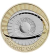 2 font, Szem ábrázolás, CuNi, 12 g, Nagy-Britannia, 2025