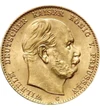 GER/ 10márka,I.Vilmos,Au,1872-1873, Német Birodalom