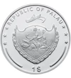 Hunyadi János, 1 dollár, Palau, 2013