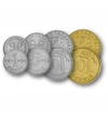 1, 5, 10, 20, 50 pennia, 1, 5 markkaa, , 0, 0, Finnország, 1963-1993