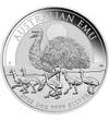 1 dollár, Emu fiókáival, , Ag 9999, 31,1 g, Ausztrália, 2025