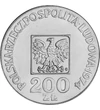 200 zloty Címer   Ag 625 144 g Lengyelország 1974