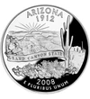  1/4 dollár, Arizona, 2008, USA