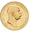 10 korona, Ferenc József, 1909 arany, Osztrák–Magyar Monarchia
