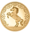1000 tugrik, Ágaskodó ló, , Au 999,9, 0,5 g, Mongólia, 2026