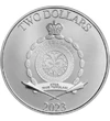 2 dollár VAN TANÚSÍTVÁNY Ag 999 311 g Niue 2023