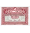 2 korona  0 0 Ausztria 1919