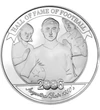 2000 shilling, Alfredo Di Stéfano, Argentína/Spanyolország 1950', Ag 350, 27 g, Uganda, 2006